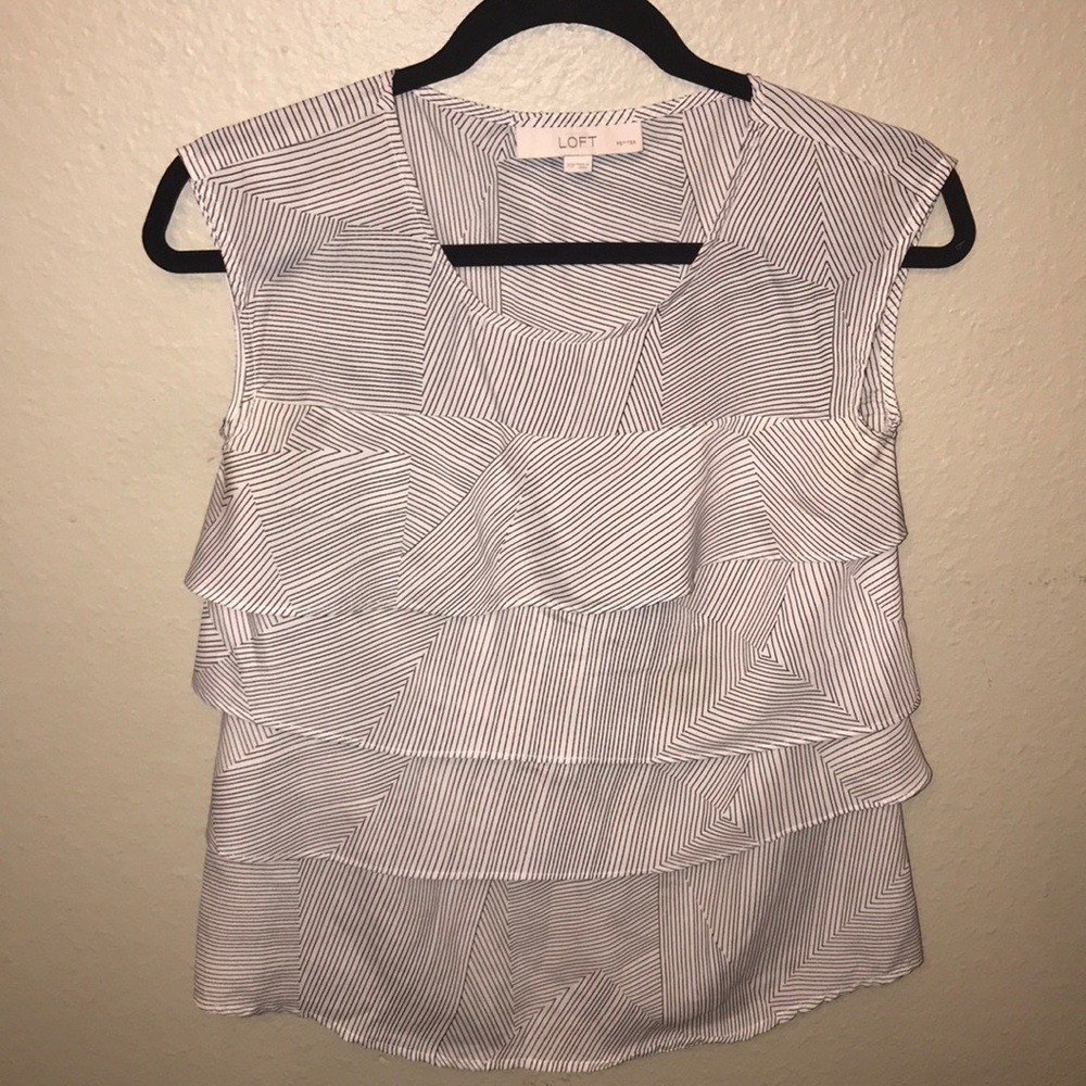 Ann Taylor Loft Blouse XS Petite